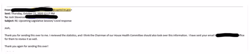 correo electrónico al gobierno