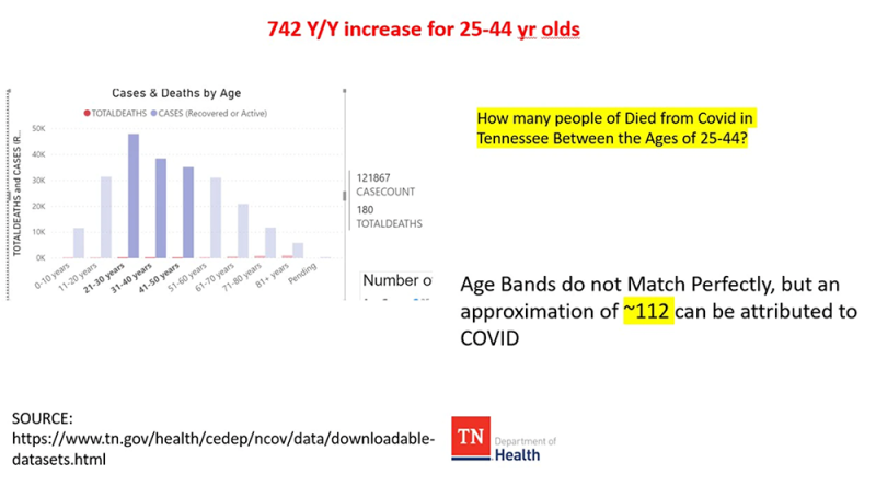 year to year increase