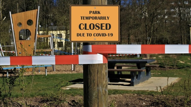 Park geschlossen