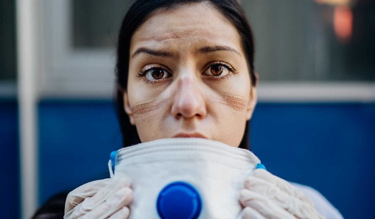 mask induced exhaustion syndrome