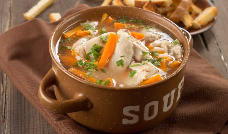Hühnersuppe