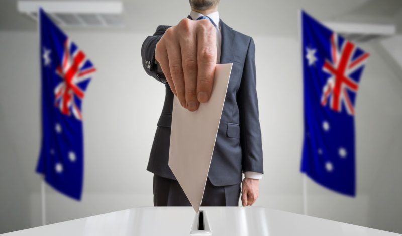 Australianos votam não