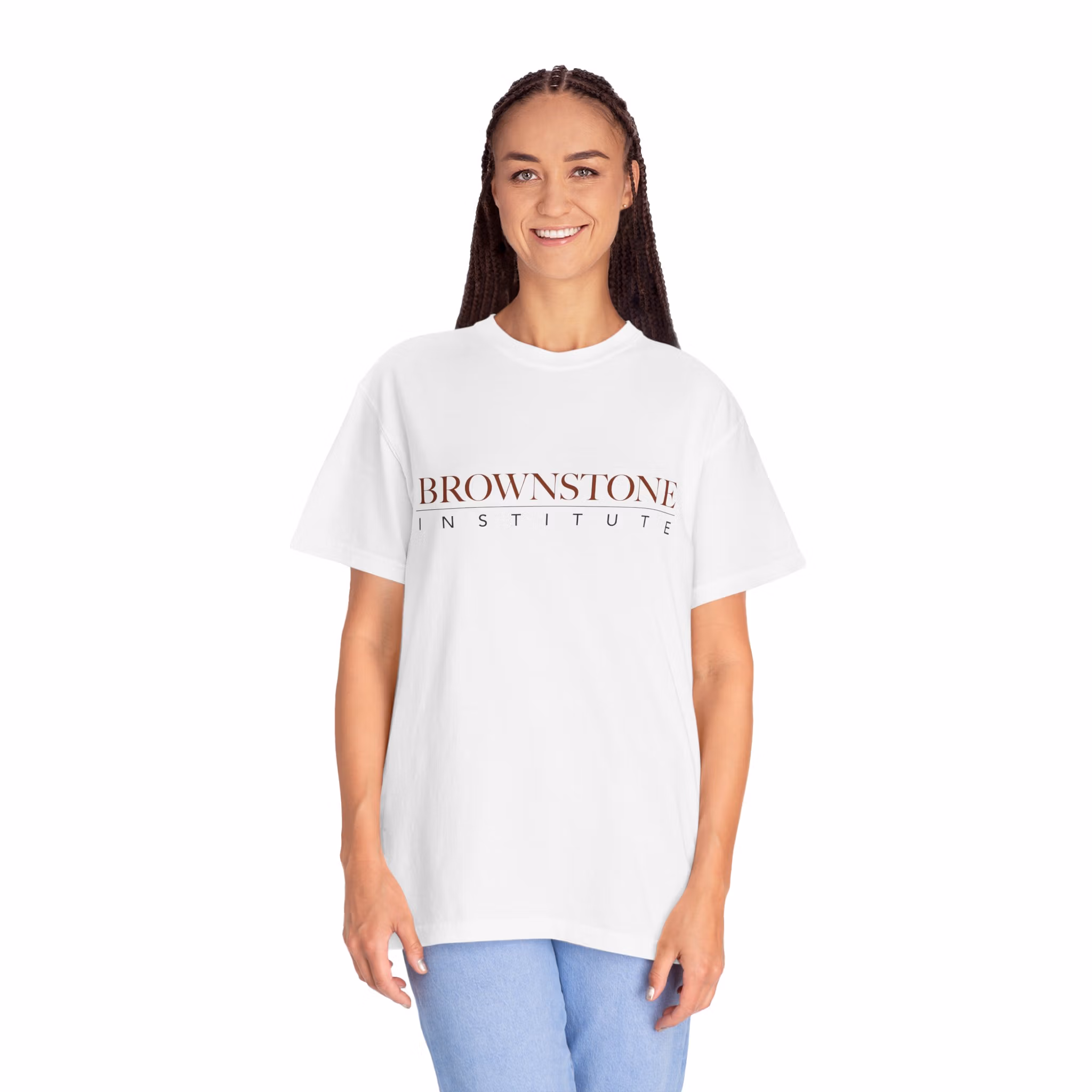 Camiseta do Instituto Brownstone (cores claras) - Imagem 5